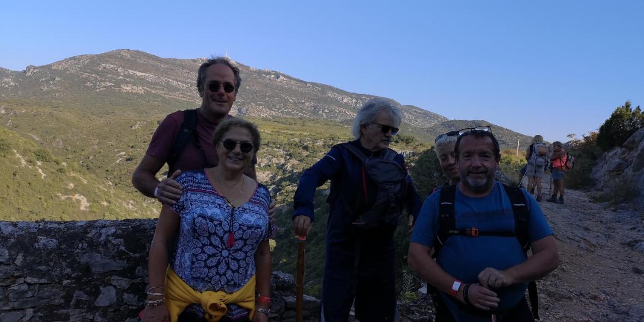 Le Mimosa Bed & Breakfast Saint-Saturnin-de-Lucian Bagian luar foto