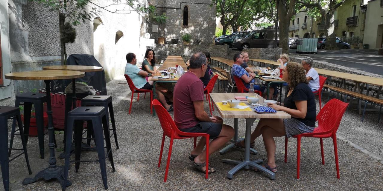 Le Mimosa Bed & Breakfast Saint-Saturnin-de-Lucian Bagian luar foto