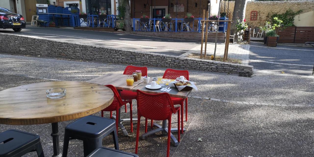 Le Mimosa Bed & Breakfast Saint-Saturnin-de-Lucian Bagian luar foto