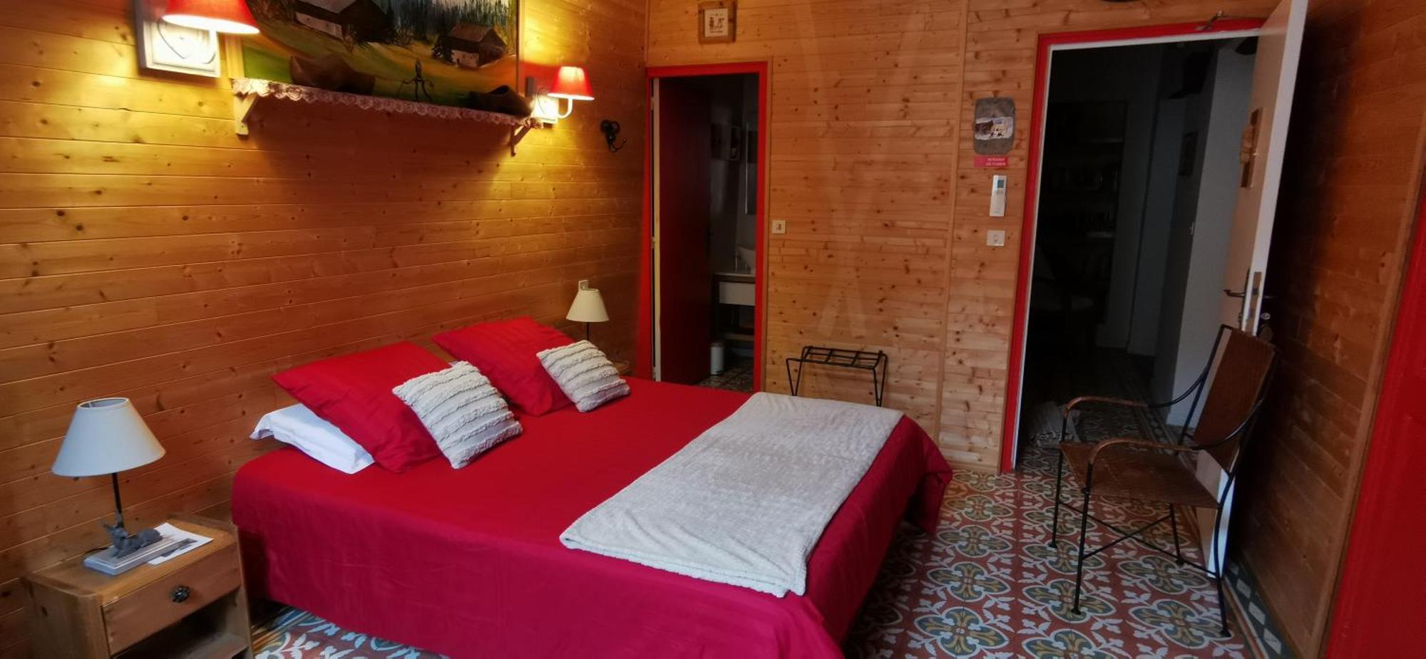 Le Mimosa Bed & Breakfast Saint-Saturnin-de-Lucian Bagian luar foto
